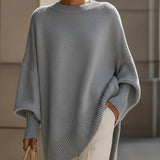 Oversized Poncho Effortless Elegance for Women