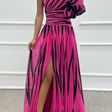 Fenna | Elegant Long Dresses with One Shoulder