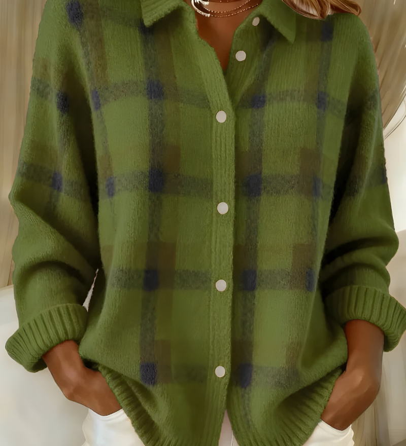 Candida | Checkered Cardigan