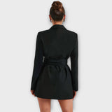 Zélia | Blazer Dress with V-Neck