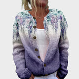 Inês | Autumn Floral Cardigan
