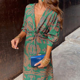 Celeste | Midi Dress Floral Elegance