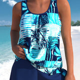 Helena | Elegant Floral Tankini Set for Women