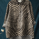 Cecelia | Women's Circular Pattern Printed Everyday Shirt