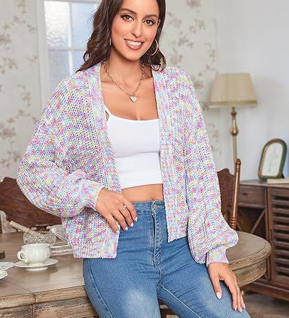 Loose-fitting long-sleeved women’s vest – European and American casual style