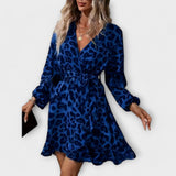Beatriz | Leopard Print Short Dress