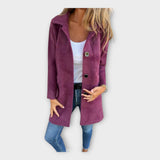 Kristiina | Elegant wool coat with closure
