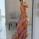 Giselle | Enchanting Maxi Dress with Floral Print