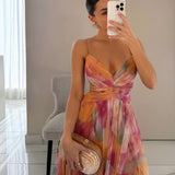 Giselle | Enchanting Maxi Dress with Floral Print