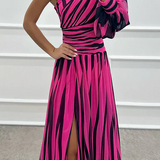 Fenna | Elegant Long Dresses with One Shoulder
