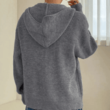 Women's Knit Zip-Up Hoodie