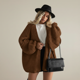 Oversized Women's Knitted Cardigan - Soft and Relaxed