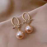 Dangle Earrings with Timeless Pearl
