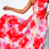 Yanira | Pleated Dress with One Shoulder