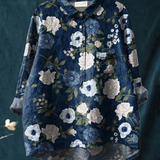 Joelle | Women's Floral Art Print Comfortable Shirt