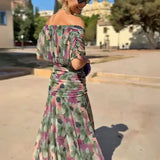 Hendrika | Coral Evening Dress