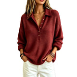 Textured Blended-Knit Sweater for Women – A Casual, Soft, Comfortable Style, Ideal for Every Day