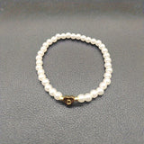 Chic Bracelet with Heart Initial (A–Z)