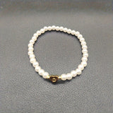 Chic Bracelet with Heart Initial (A–Z)