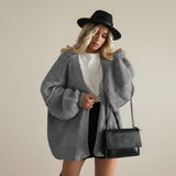 Oversized Women's Knitted Cardigan - Soft and Relaxed