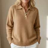 Olivia | Soft Knitted Sweater with Collar