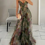 Giselle | Enchanting Maxi Dress with Floral Print