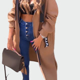 Anneli | Long Coat with Hood