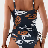 Carmen™ | Bikini with Tropical Leaf Print