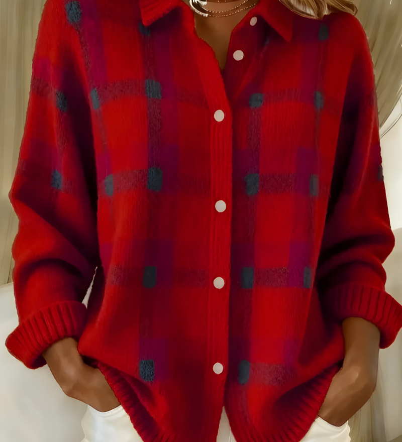 Candida | Checkered Cardigan