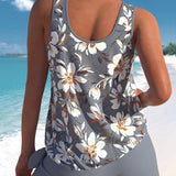 Helena | Elegant Floral Tankini Set for Women