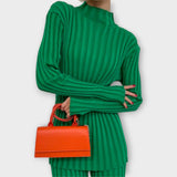 Lina | Knitted Set with Mood Line