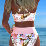 Jolina | Floral Contrast Bikini
