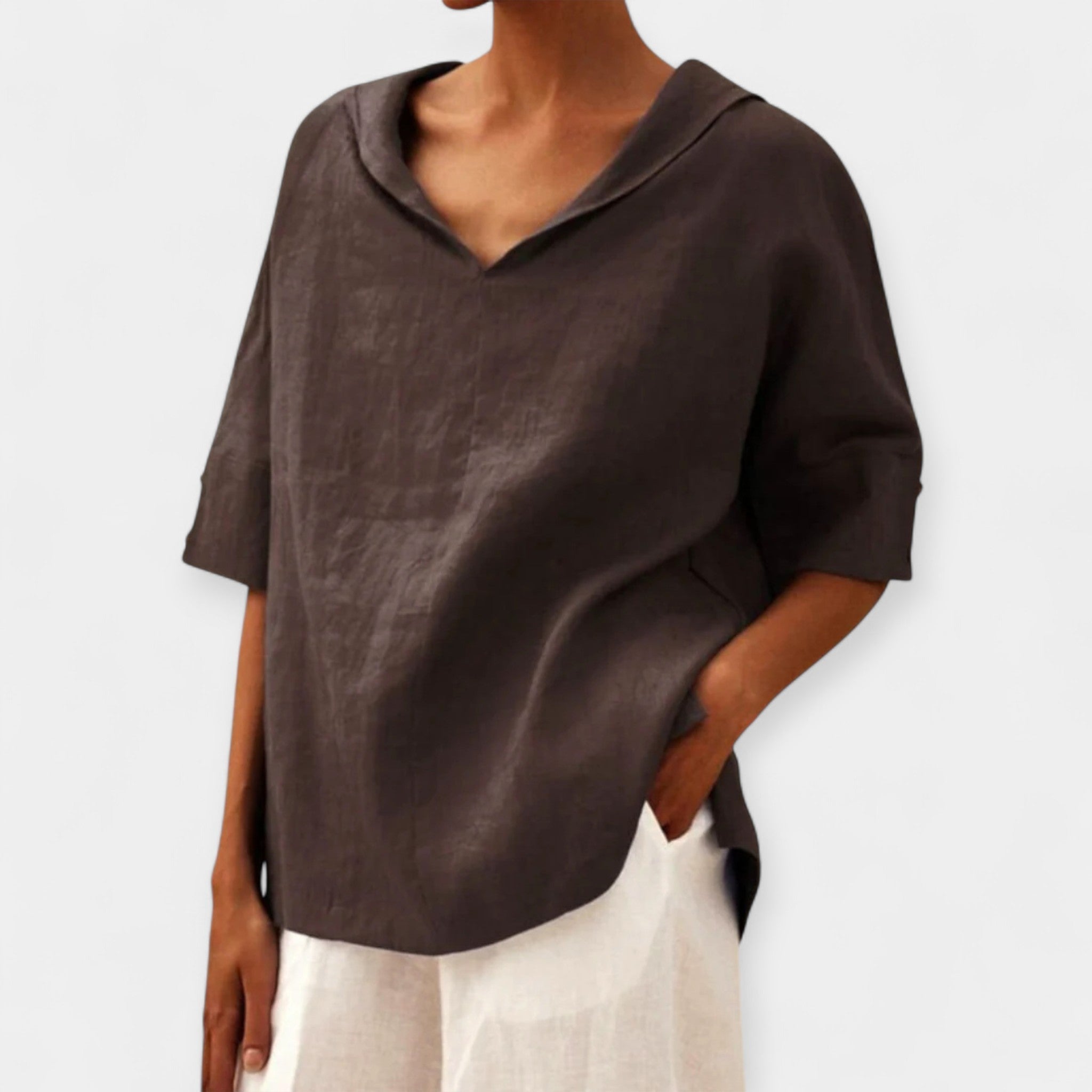 Soraya | Linen Plus in A-Line Cut
