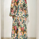 Celine | Women's Dress with Floral Pattern