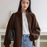 Women's Relaxed Fit Knit Coat - Soft and Easy