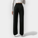 Celine | High-Waisted Trousers with Wide Legs