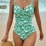Clara | Printed Tankini in One Piece