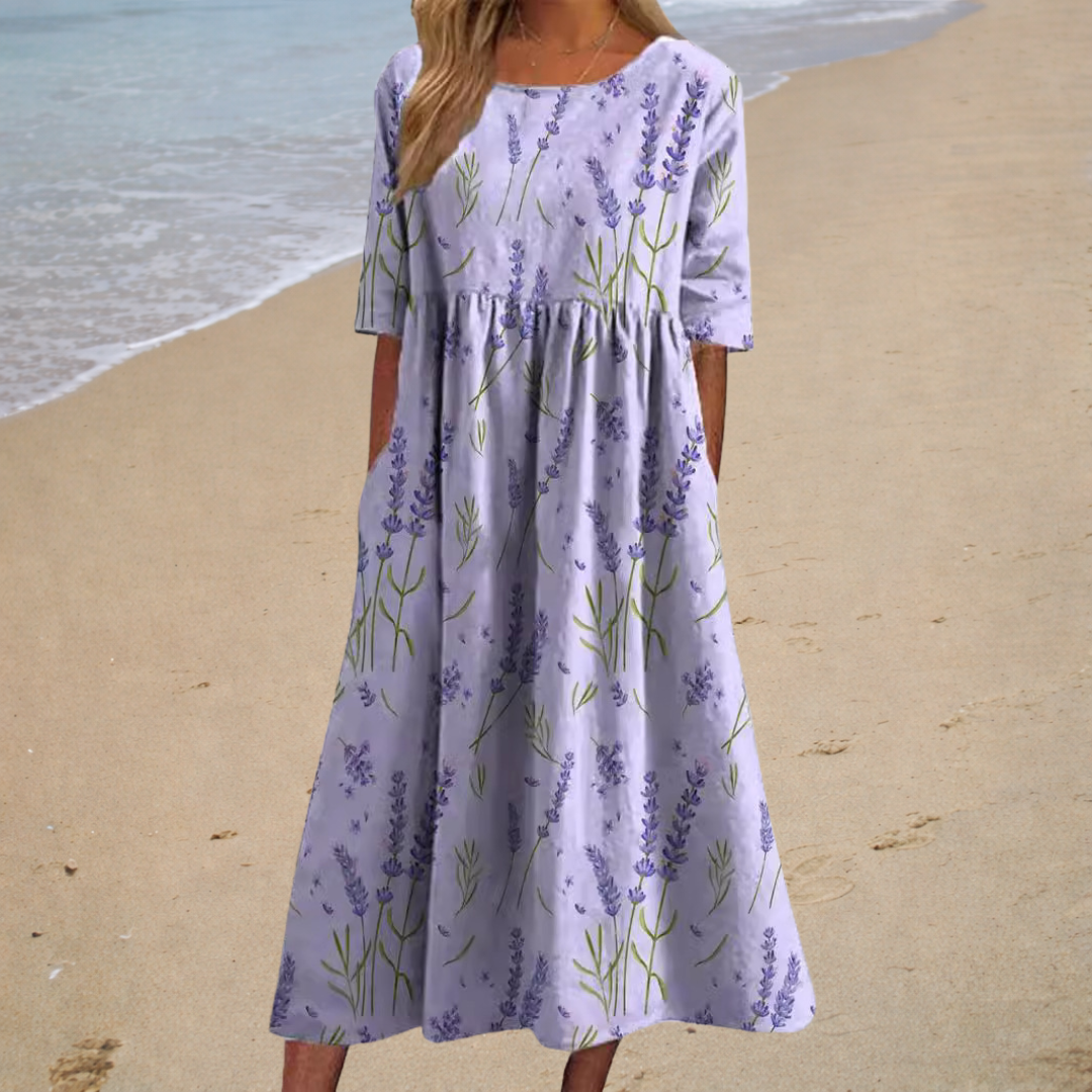 Flowing, stylish, and comfortable dress