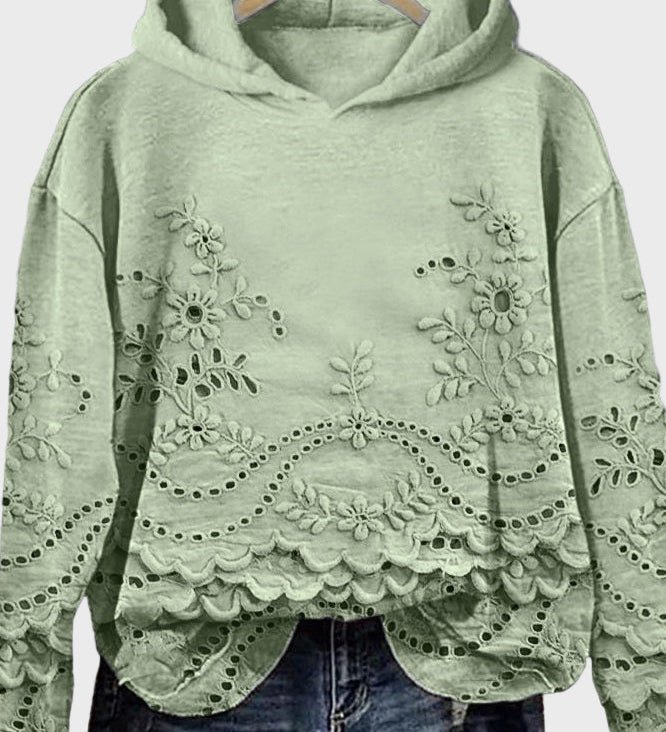 Sigrid | Meadow Green Hoodie Sweatshirt