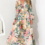 Celine | Women's Dress with Floral Pattern