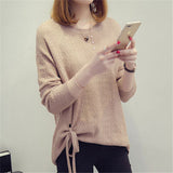 Women's oversized plus-size crew-neck sweater - Comfortable and versatile