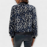 Raquel | Elegant Leopard Print Jacket