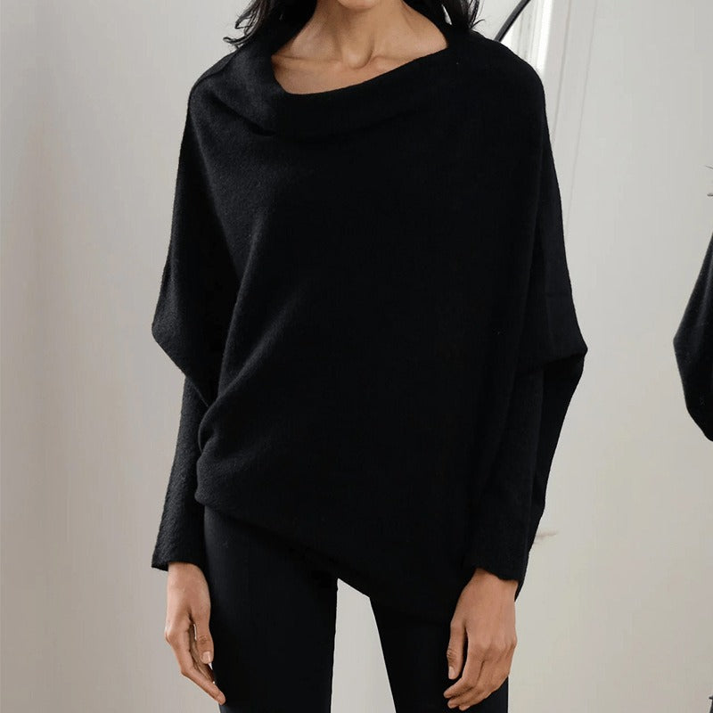 Loose Shoulder Sweater for Women – Modern, Elegant and Casual Knit