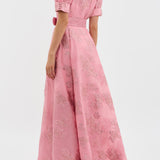 Aria | Short Dress with Balloon Sleeves