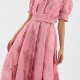 Aria | Short Dress with Balloon Sleeves
