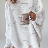 Women's Asymmetrical Sweater - Modern and Comfortable
