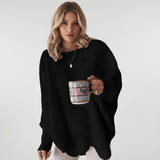 Women's Asymmetrical Sweater - Modern and Comfortable