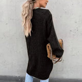 Long Oversized Cardigan for Women – Loose and Comfortable Knit