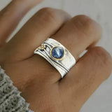 Vintage Blue Sapphire Ring