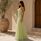 Dress with Off-Shoulder Design